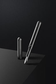 Nahvalur Nautilus Fountain Pen in Ti Black
