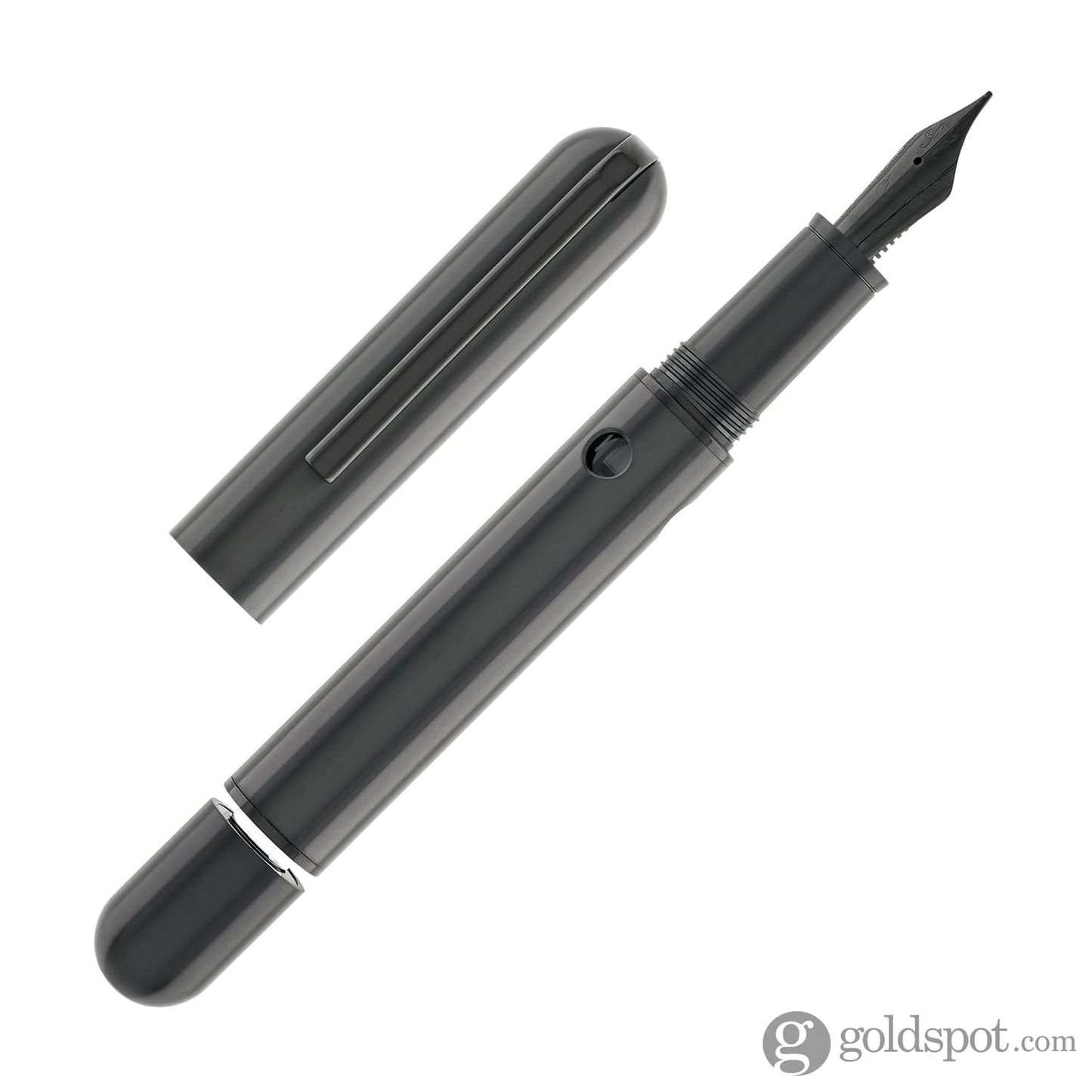 Nahvalur Nautilus Fountain Pen in Ti Black Fountain Pen