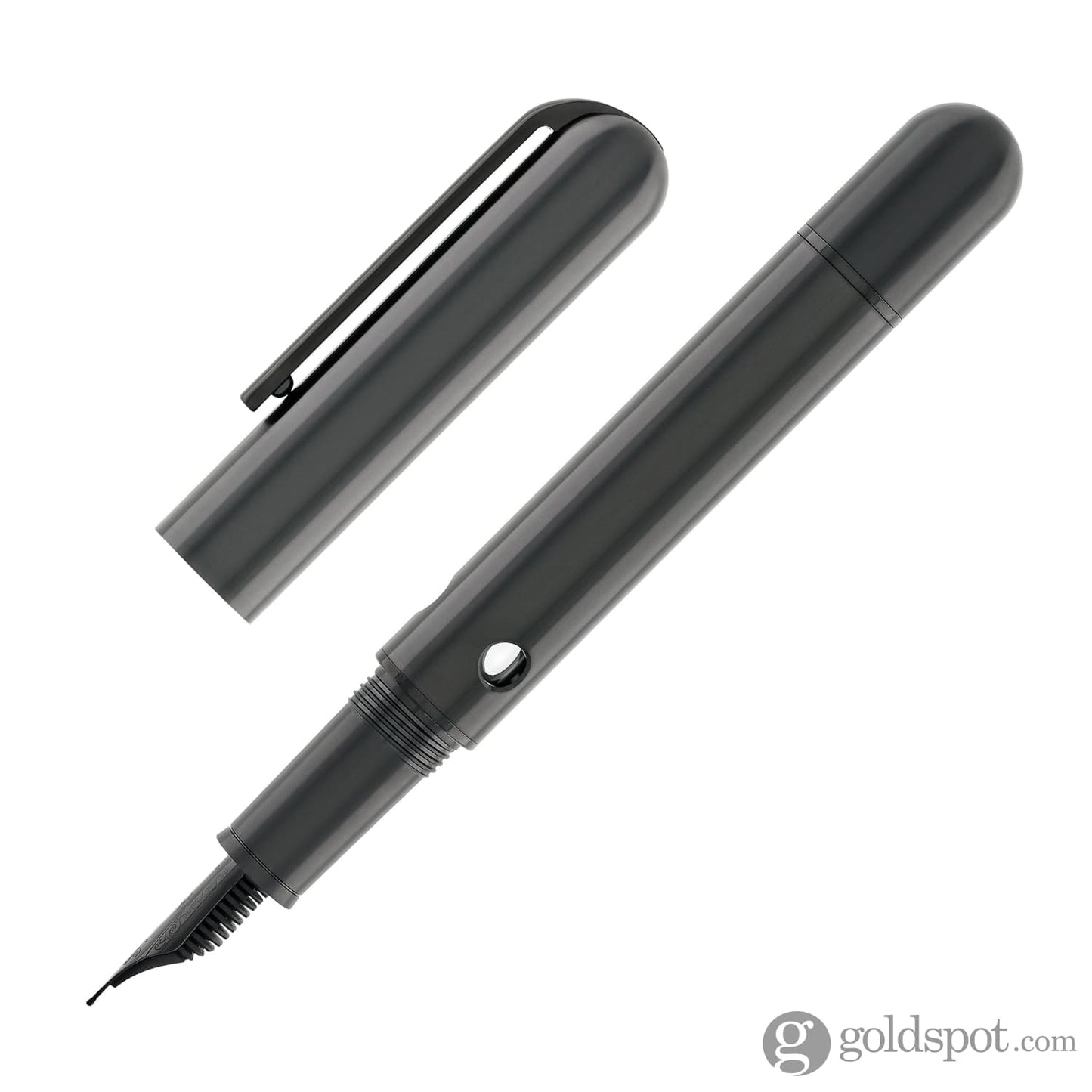 Nahvalur Nautilus Fountain Pen in Ti Black Fountain Pen