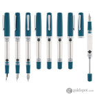 Nahvalur Original Plus Fountain Pen in Aquamarine Fountain Pens