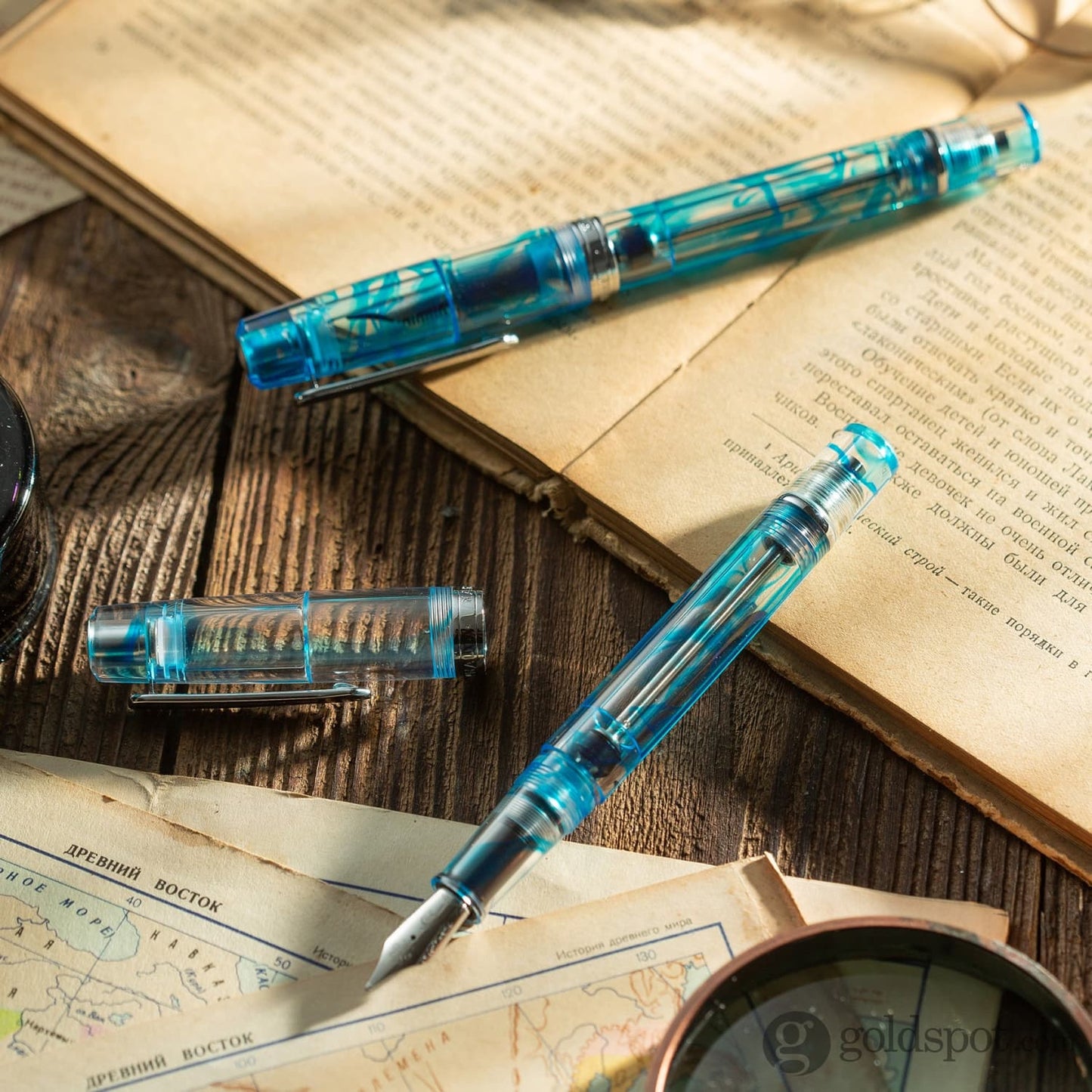 Nahvalur Original Plus Fountain Pen in Azureus Blue Fountain Pen