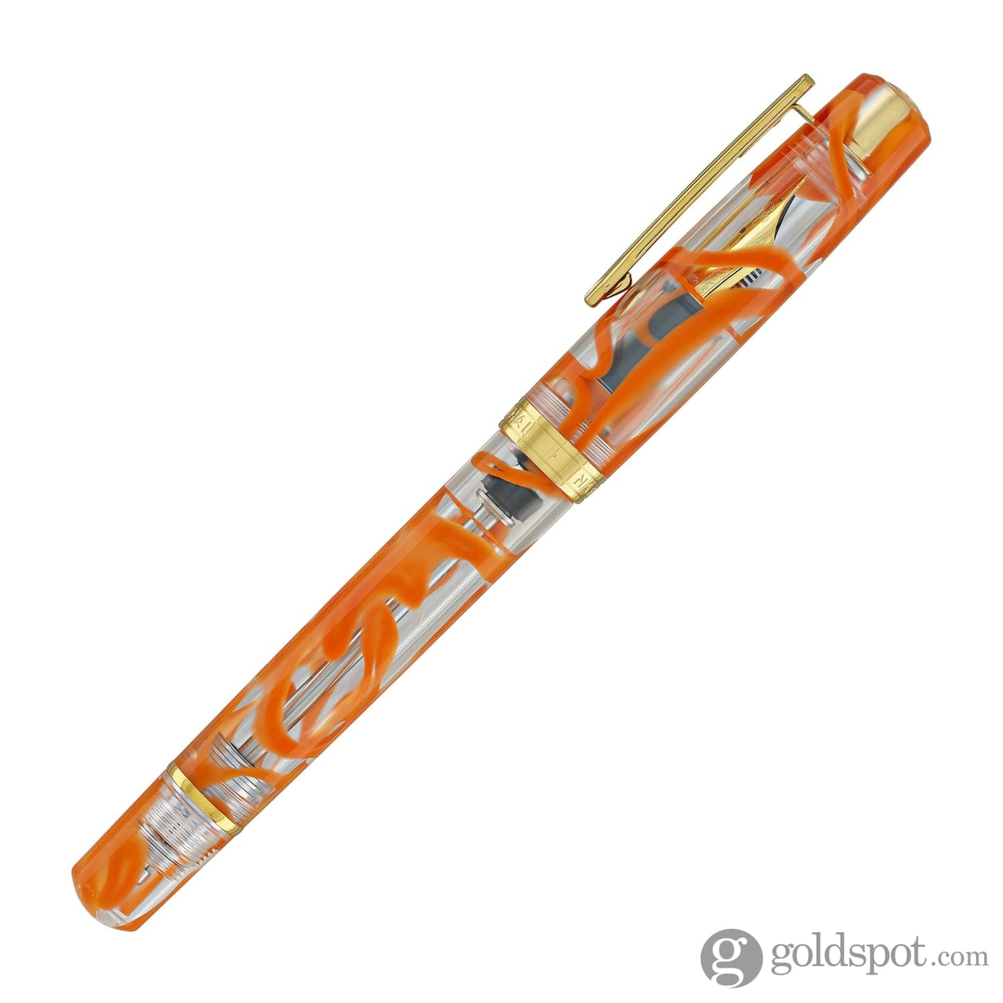 Nahvalur Original Plus Fountain Pen in Garibaldi Orange Fountain Pen