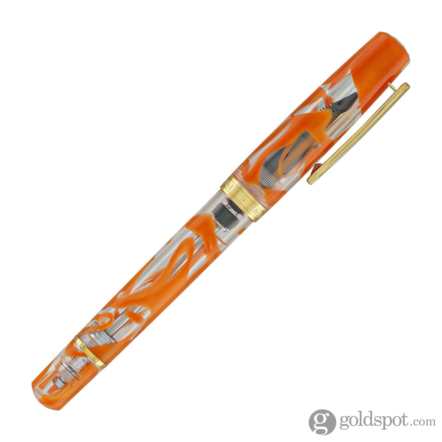 Nahvalur Original Plus Fountain Pen in Garibaldi Orange Fountain Pen