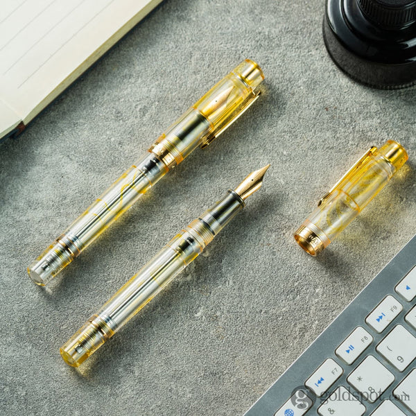 Nahvalur Original Plus Fountain Pen in Gold Ocellatus Fountain Pen