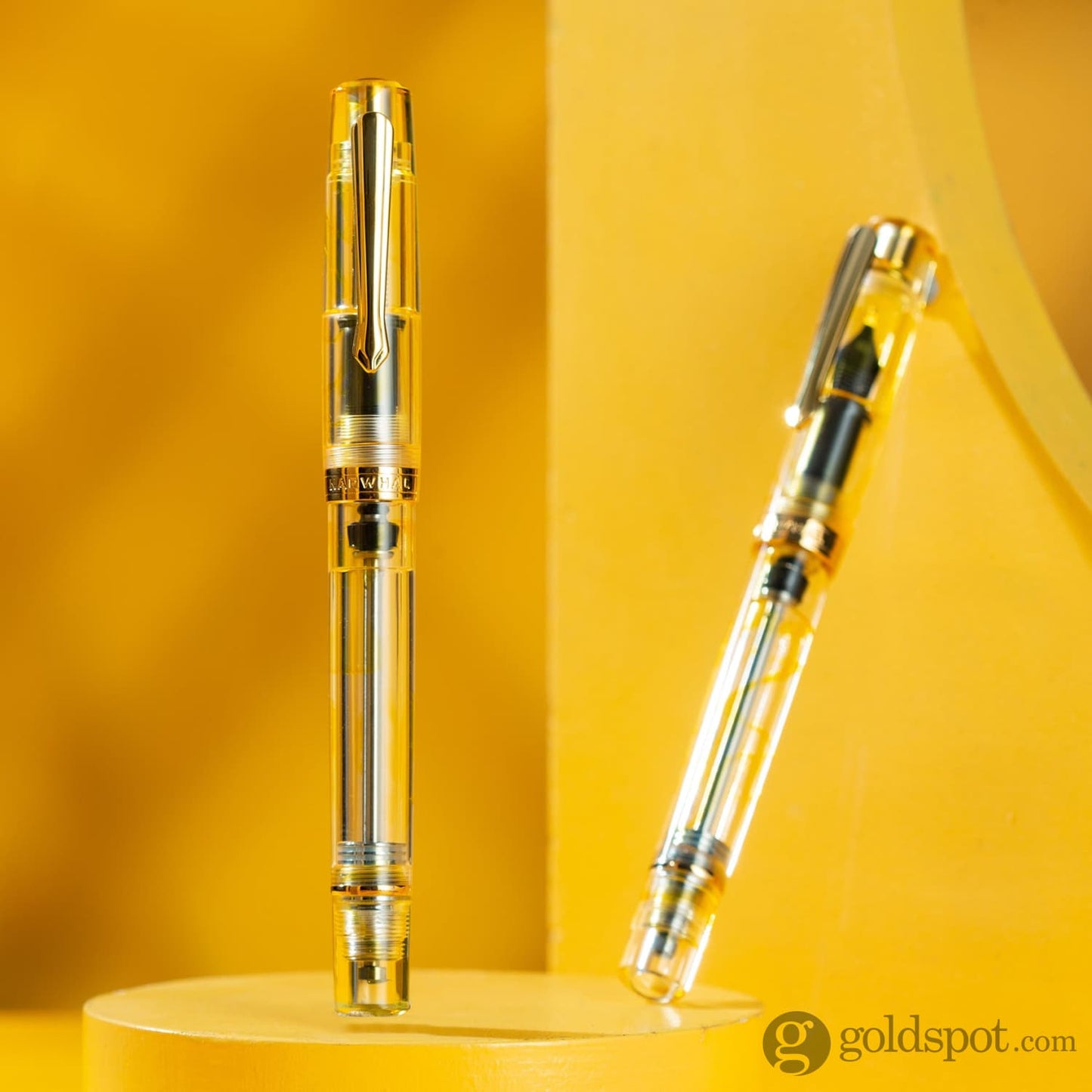 Nahvalur Original Plus Fountain Pen in Gold Ocellatus Fountain Pen