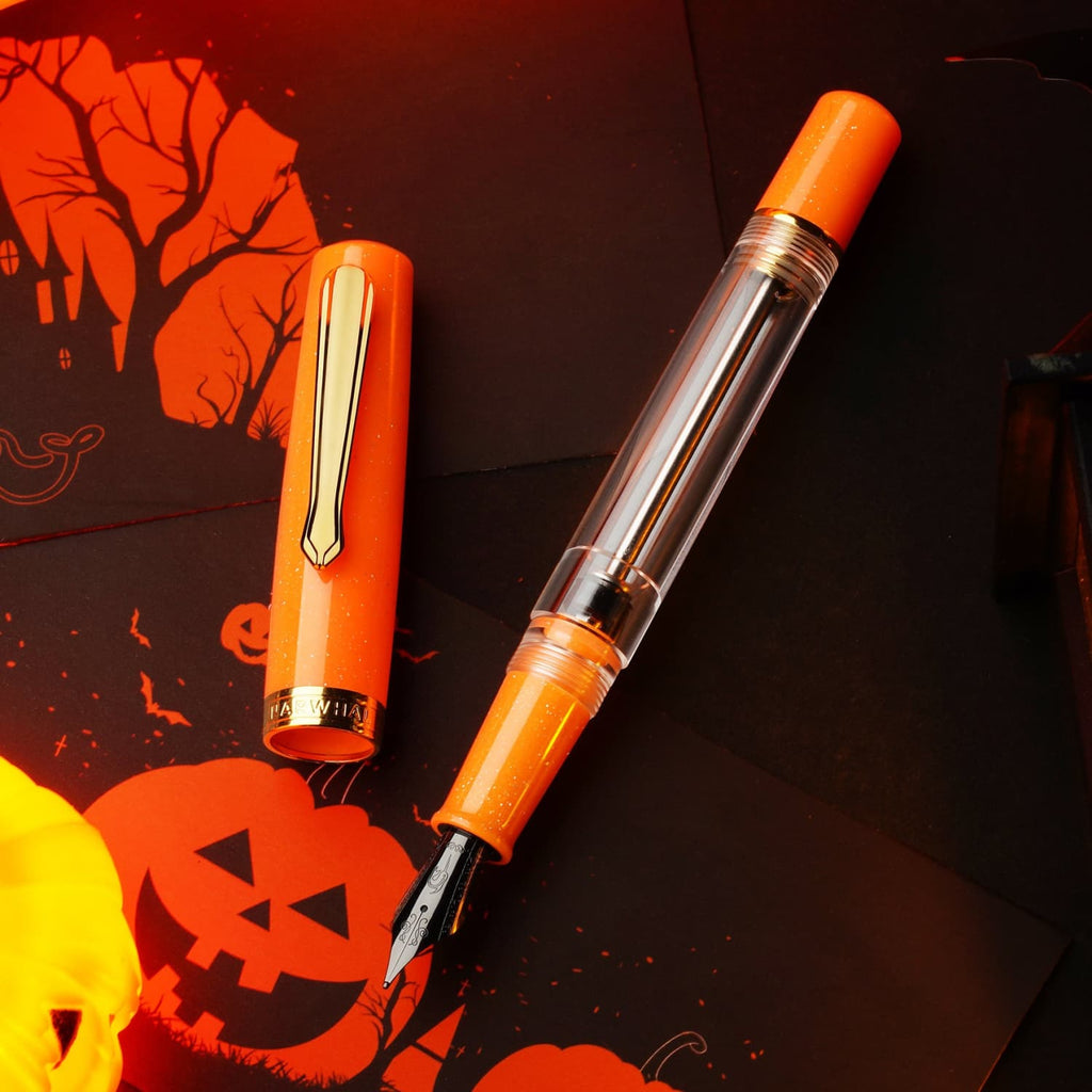 Nahvalur Original Plus Fountain Pen in Halloween Orange Fountain Pen