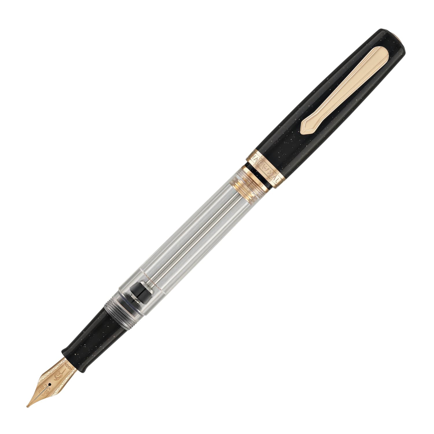Nahvalur Original Plus Fountain Pen in Lovina Graphite - Goldspot Pens