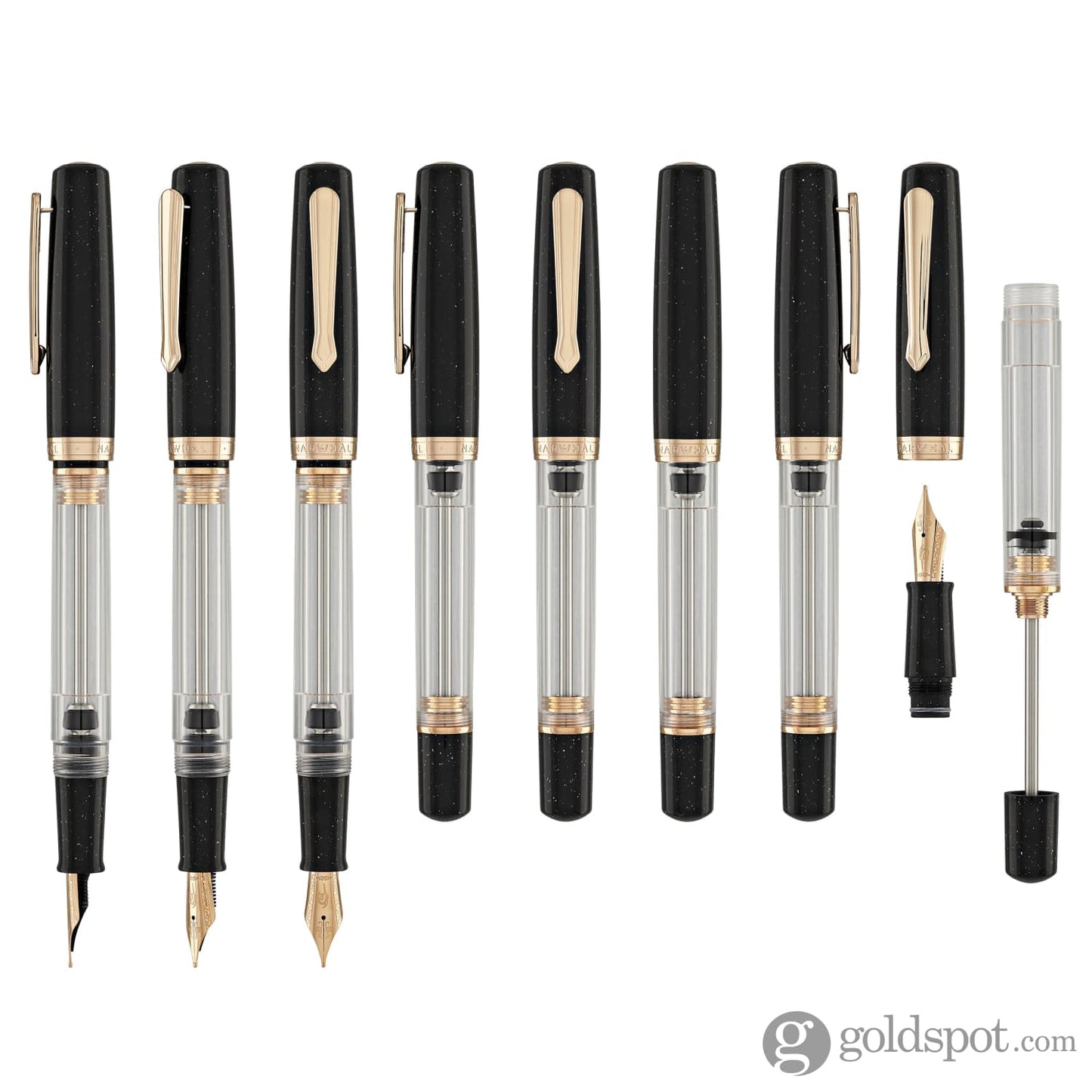 Nahvalur Original Plus Fountain Pen in Lovina Graphite