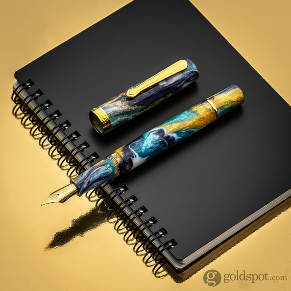 Nahvalur Original Plus Fountain Pen in Nebulosa Laguna Fountain Pen