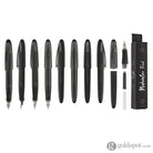 Nahvalur Triad Collection Fountain Pen in Black Fountain Pen