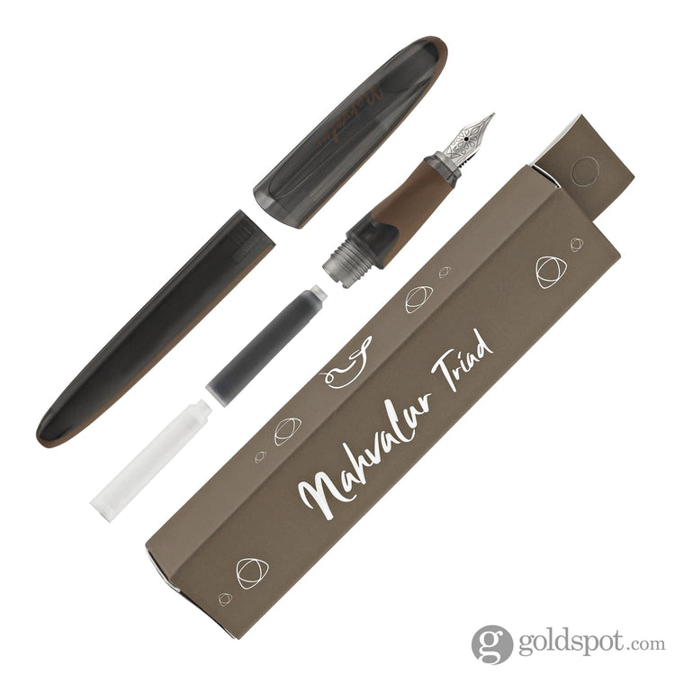 Nahvalur Triad Collection Fountain Pen in Chocolate Fountain Pen
