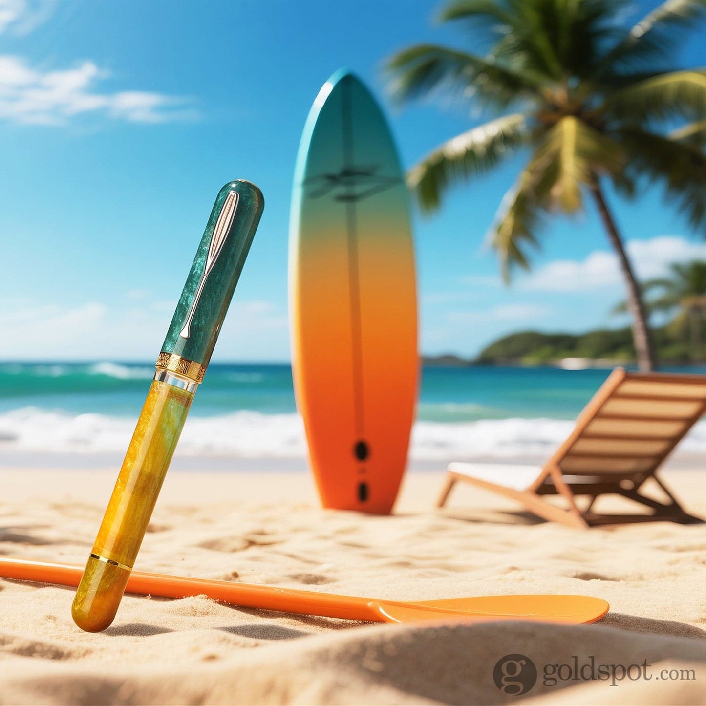 Nahvalur Voyage Fountain Pen in Hawaii Fountain Pen