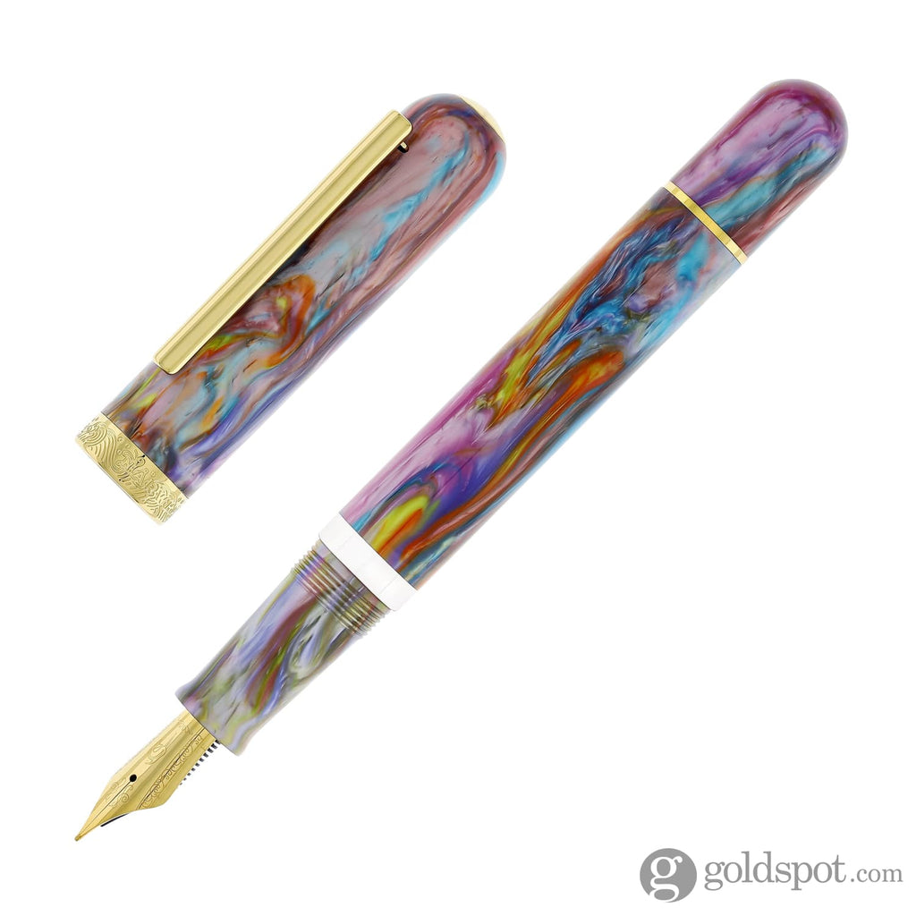 Nahvalur Voyage Vacation Fountain Pen in Miami Goldspot Pens