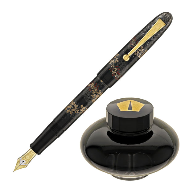 Namiki Yukari Limited Edition Fountain Pen in Bush Clover - 18K Gold Fountain Pen