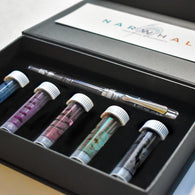 Narwhal Original Fountain Pen Ink Gift Set in Clear Demonstrator