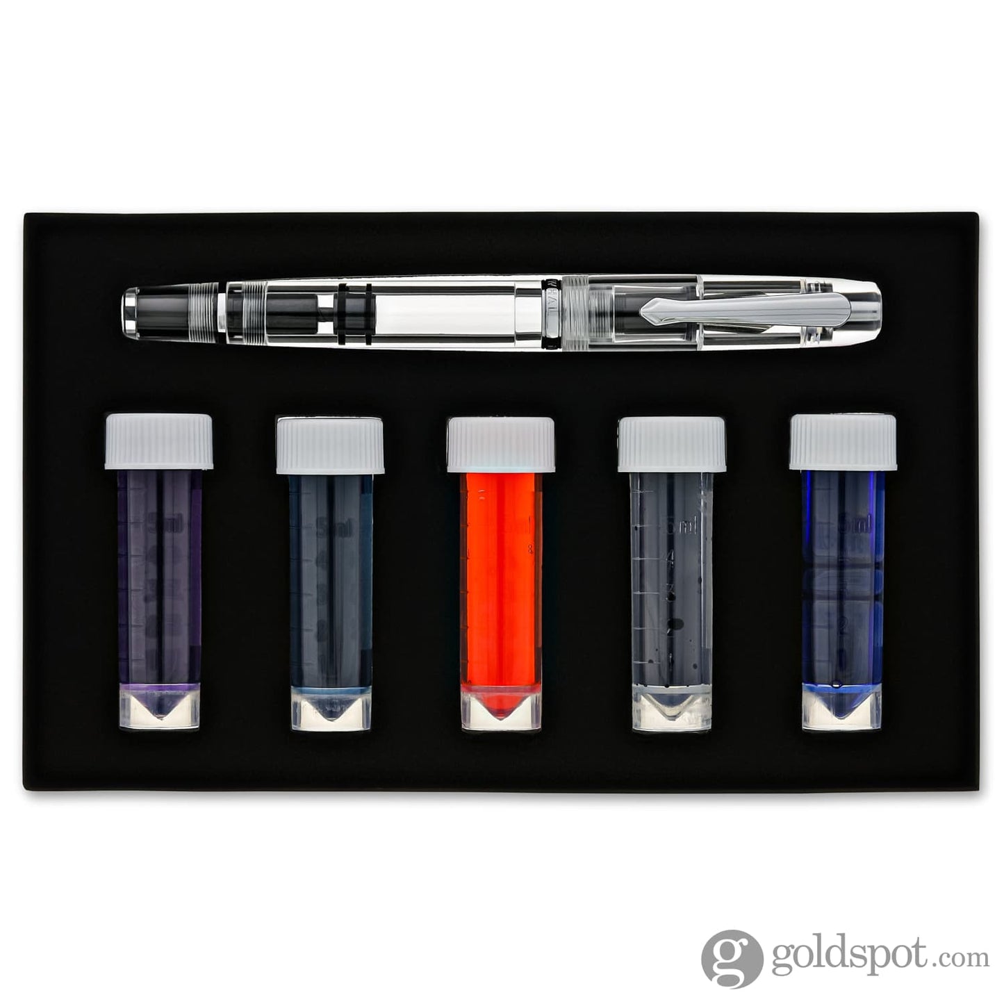 Narwhal Original Fountain Pen Ink Gift Set in Clear Demonstrator Gift Sets