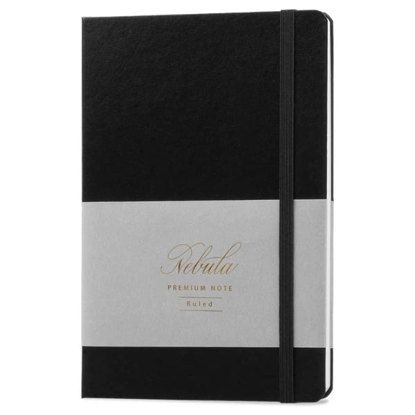 Nebula by Colorverse A5 Notebook in Black Notebooks Journals