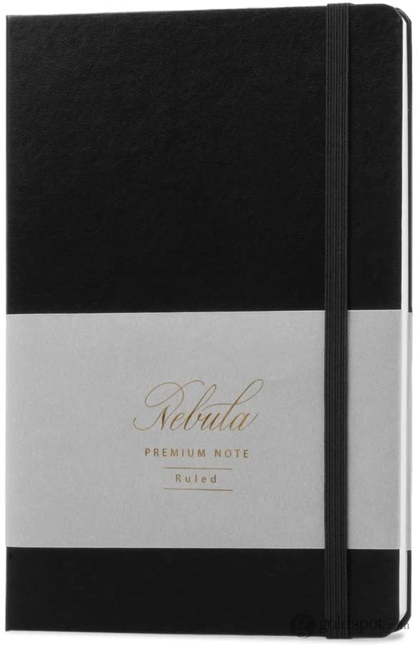 Nebula by Colorverse A5 Notebook in Black Lined Notebooks Journals