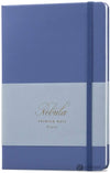 Nebula by Colorverse A5 Notebook in Lavender Blue Blank Notebooks Journals