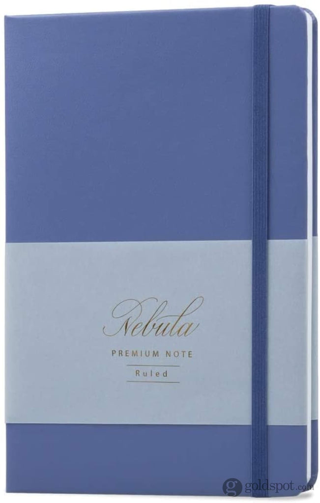 Nebula by Colorverse A5 Notebook in Lavender Blue Dotted Notebooks Journals