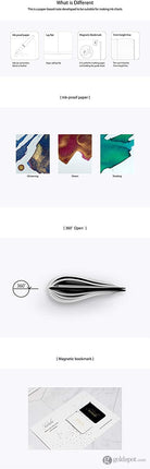 Nebula by Colorverse A5 Notebook in Orchard Pink Notebooks Journals