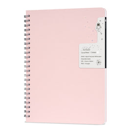 Nebula by Colorverse Casual A5 Notebook in Baby Pink