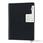 Nebula by Colorverse Casual A5 Notebook in Black Dot Grid Notebooks Journals