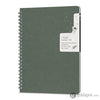 Nebula by Colorverse Casual A5 Notebook in Oil Green Blank Notebooks Journals