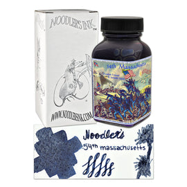 Noodler's 54th Massachusetts Bulletproof Legal Blue-Black Fountain Pen Ink - 3oz Bottle