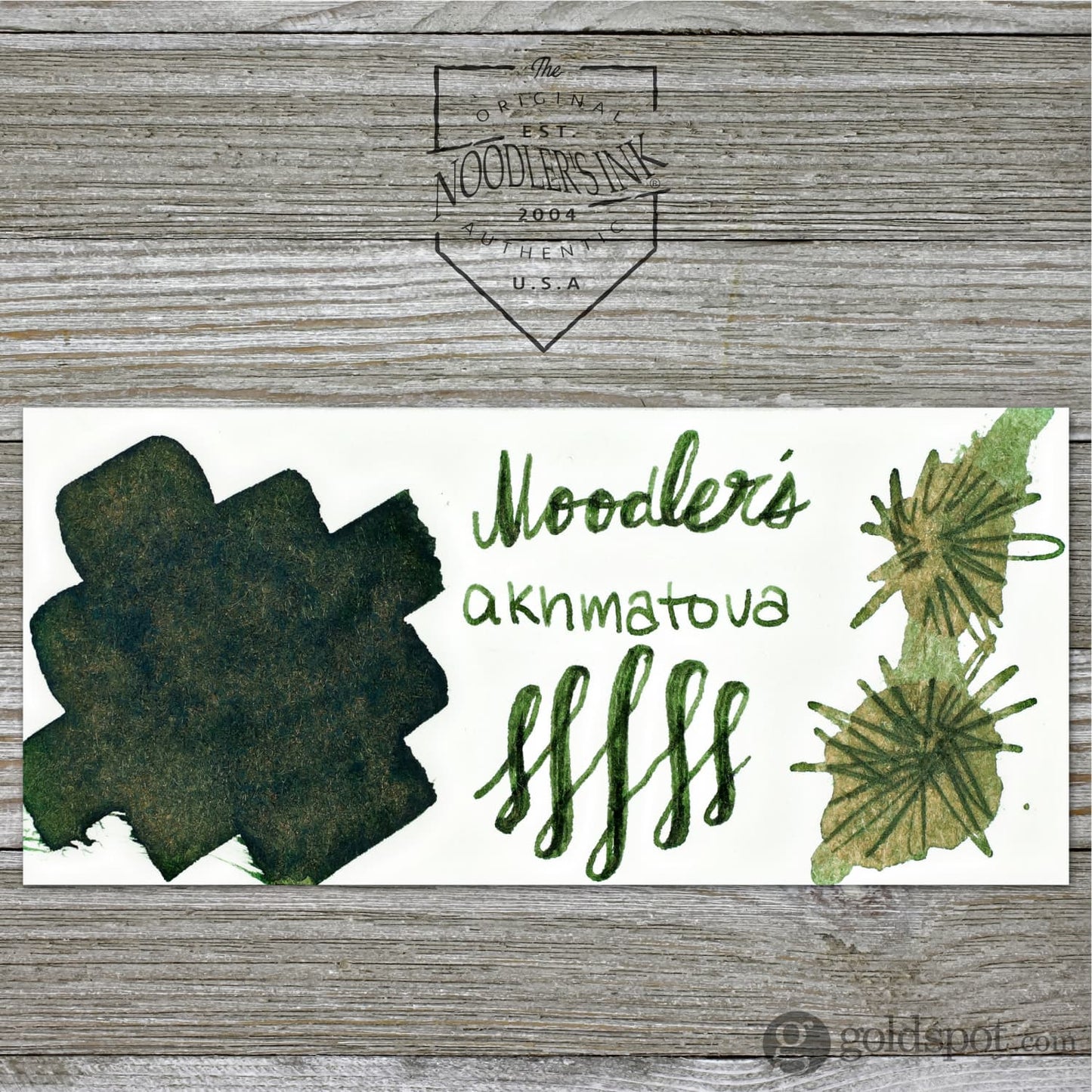 Noodler’s Bottled Ink Russian Series in Akhmatova (Dark Green) - 3oz Bottled Ink