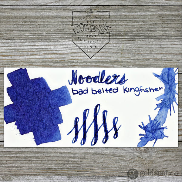 Noodler’s Wardens Bottled Ink in Bad Belted Kingfisher - 3oz Bottled Ink