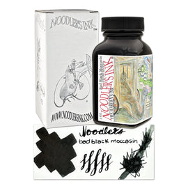 Noodler's Bad Black Moccasin Fountain Pen Ink - 3oz Bottle