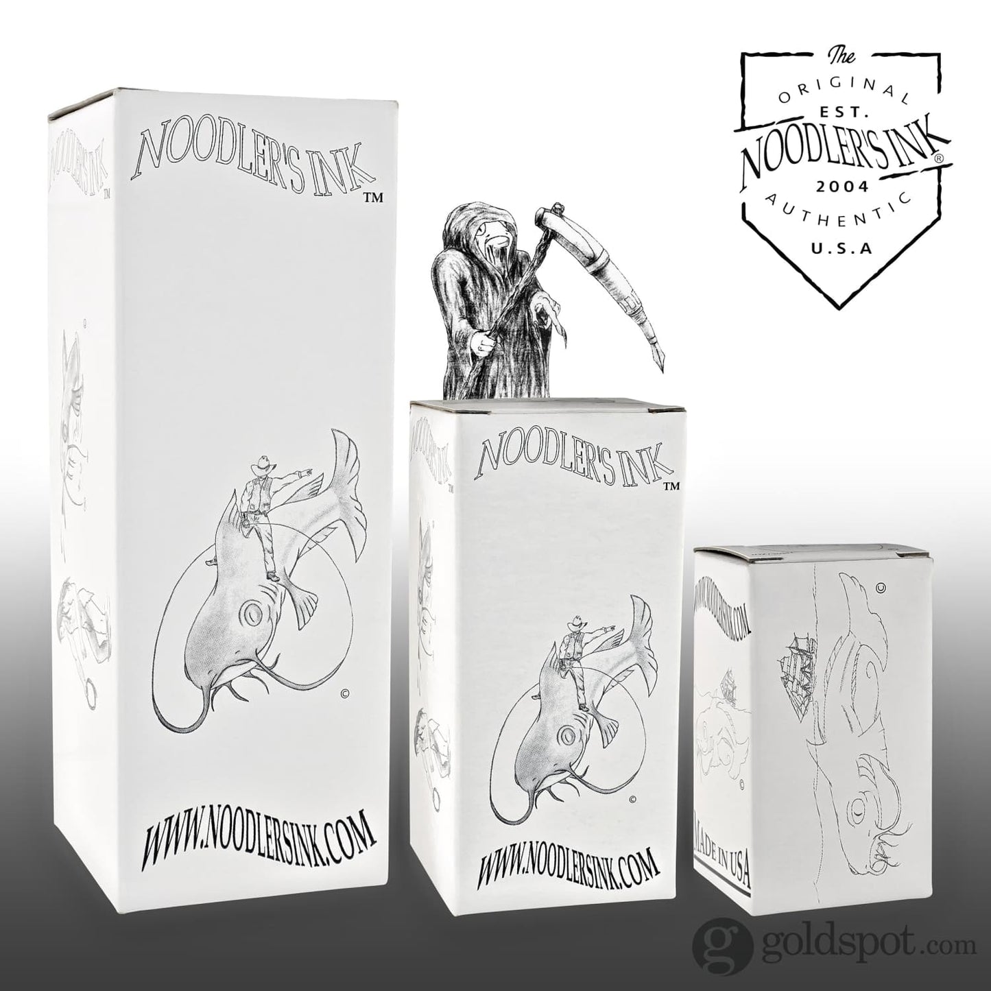 Noodler’s Baystate Bottled Ink in Blue with Free Pen Bottled Ink