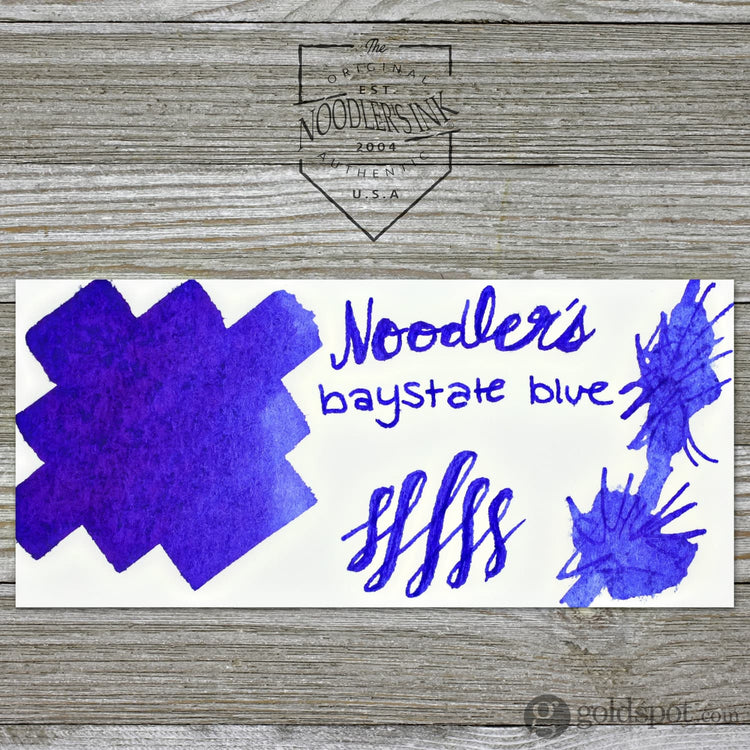 Noodler’s Baystate Bottled Ink in Blue with Free Pen Bottled Ink