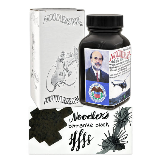 Noodler's Black Fountain Pen Ink - 3oz Bottle