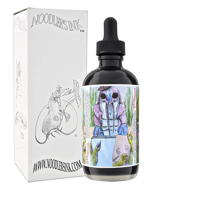 Noodler’s Bottled Ink in Blackerase (Erasable) - 4.5oz Bottled Ink