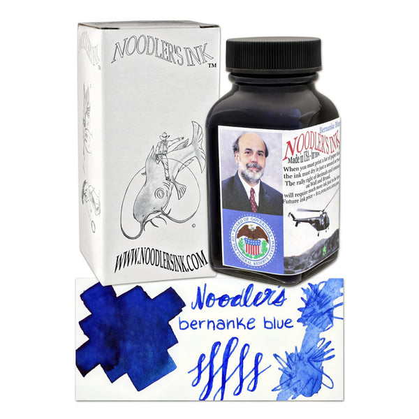 Noodler’s Bernanke Bottled Ink in Blue - 3oz Bottled Ink