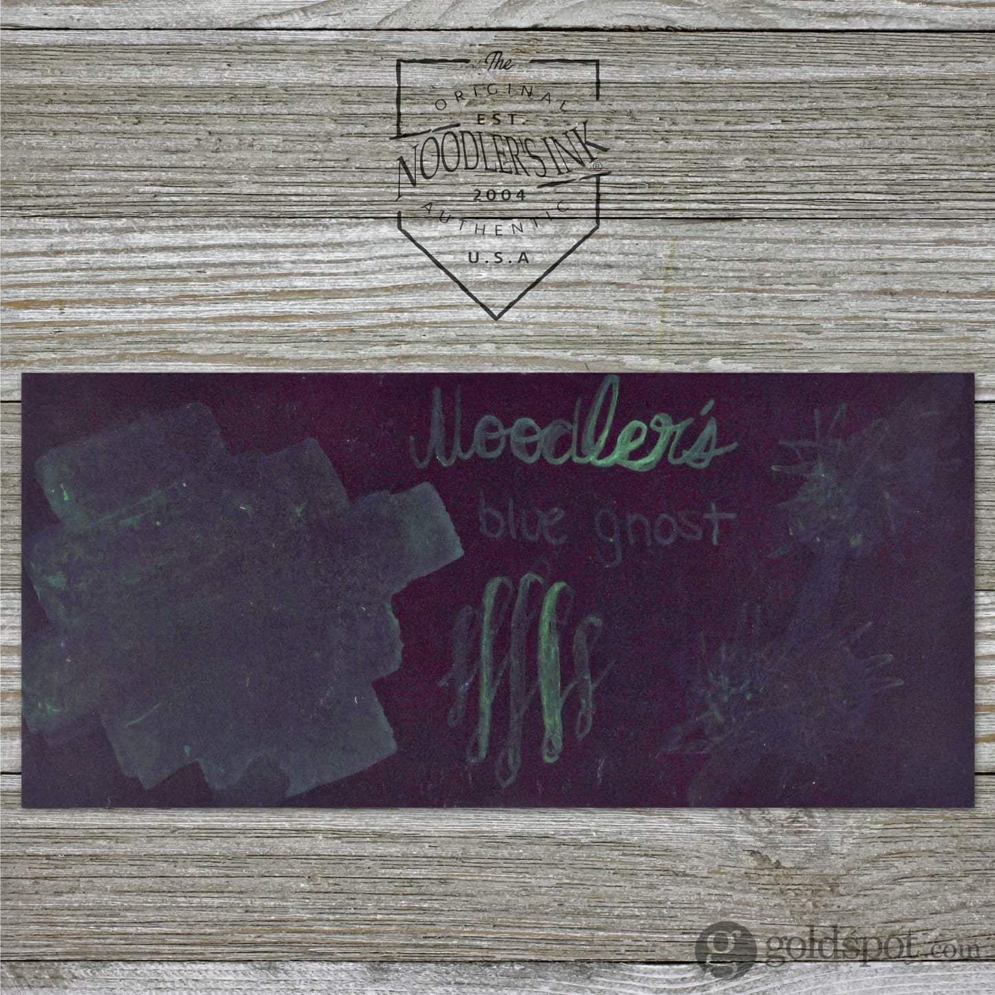 Noodler’s Bottled Ink in Blue Ghost (Glow in the Dark) Bottled Ink