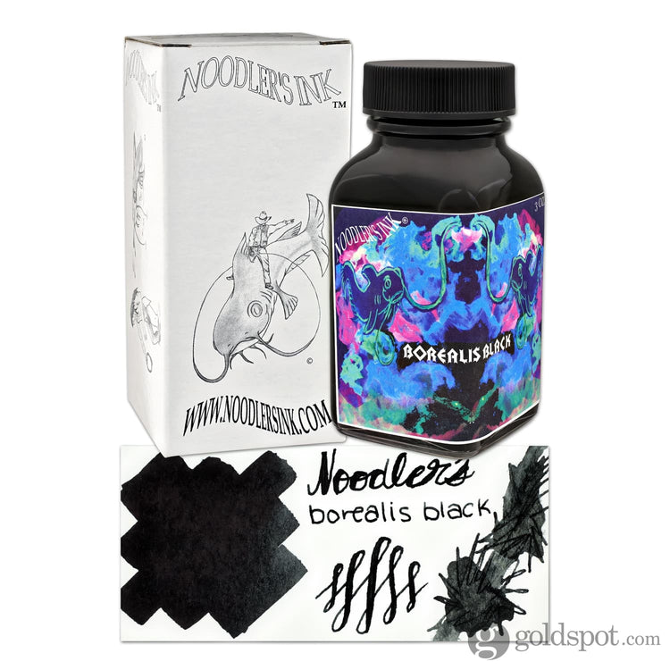 Noodler’s Bottled Ink in Borealis Black 3oz Bottled Ink