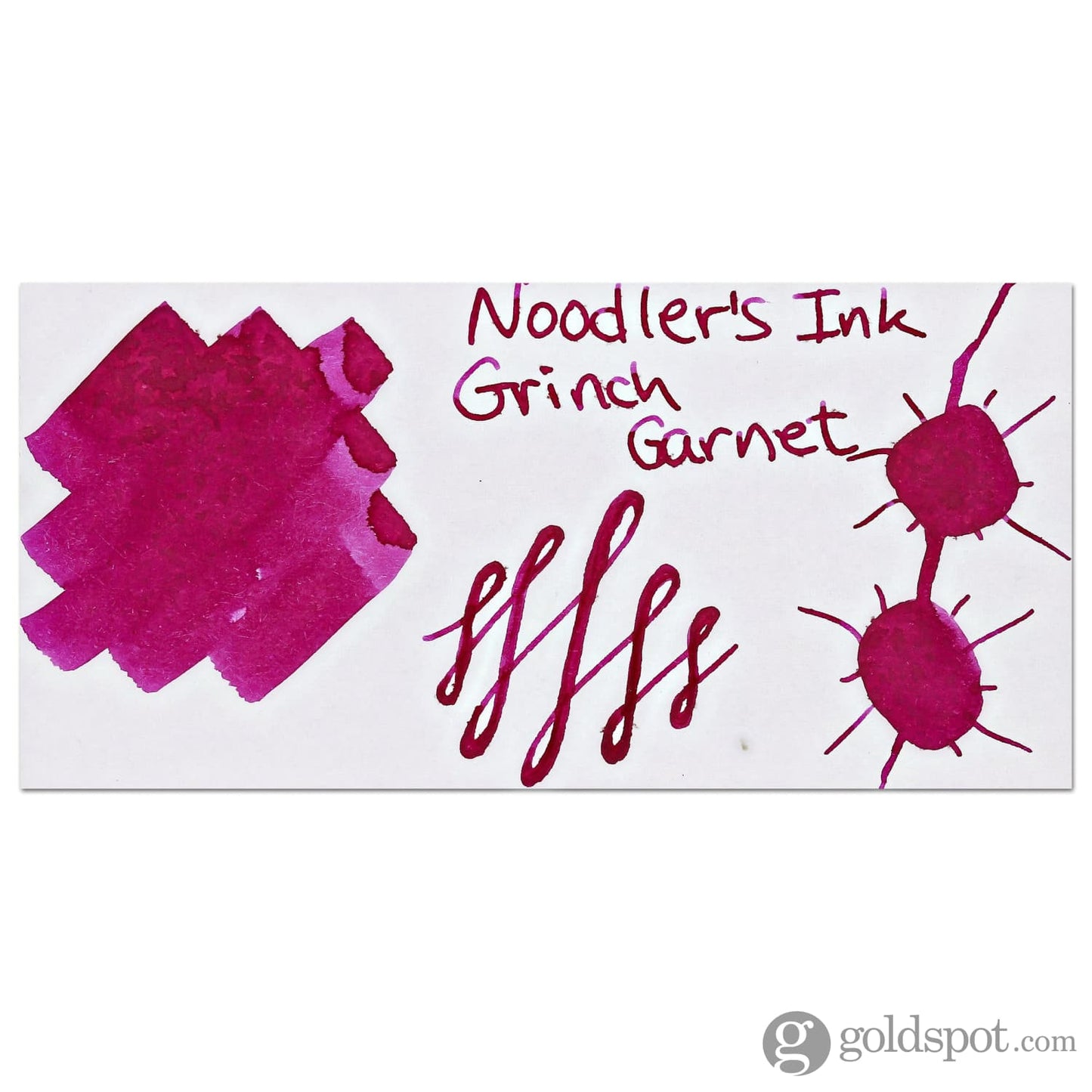 Noodler’s Bottled Ink in Grinch Garnet - 3oz Bottled Ink