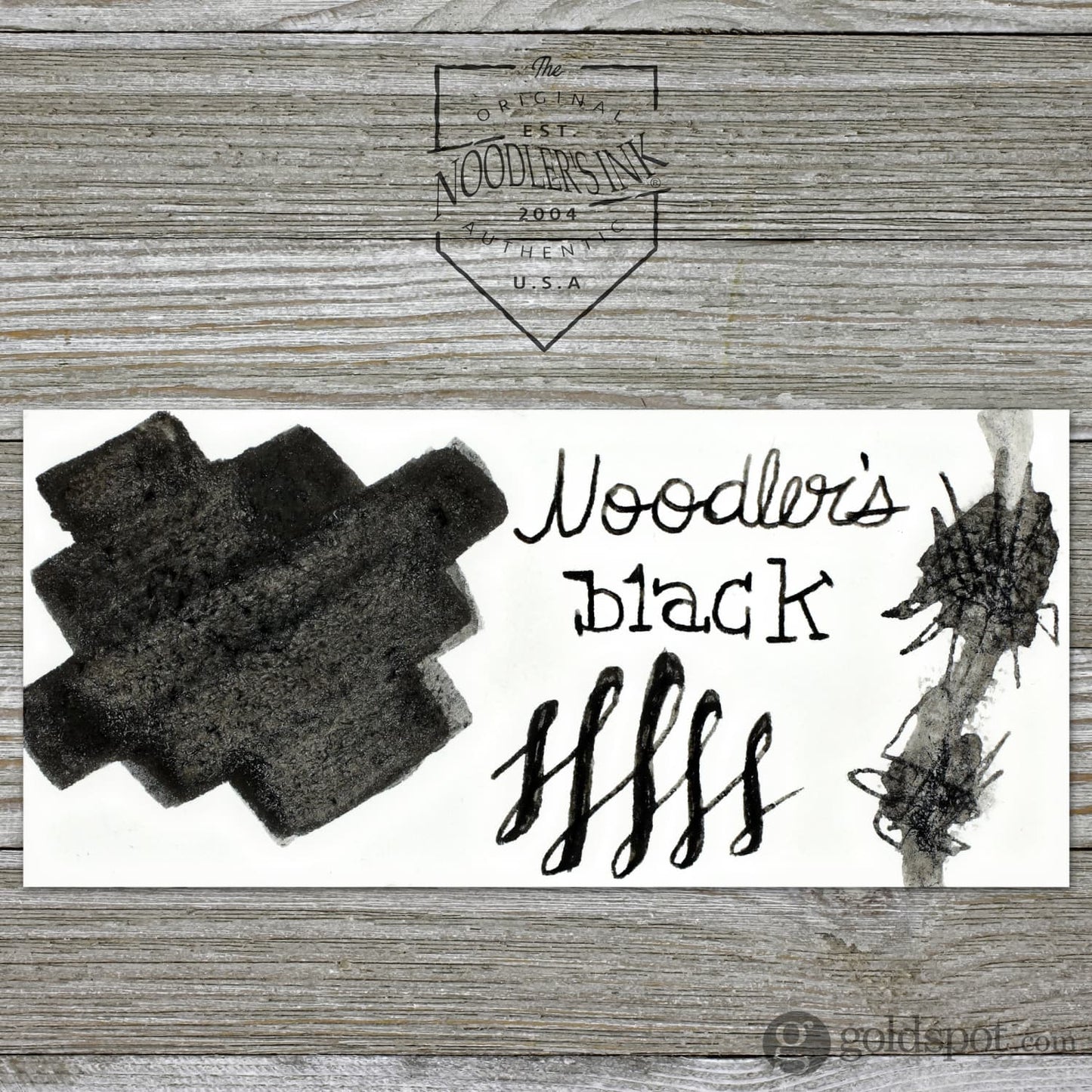 Noodler’s Bottled Ink in Bulletproof Black Bottled Ink