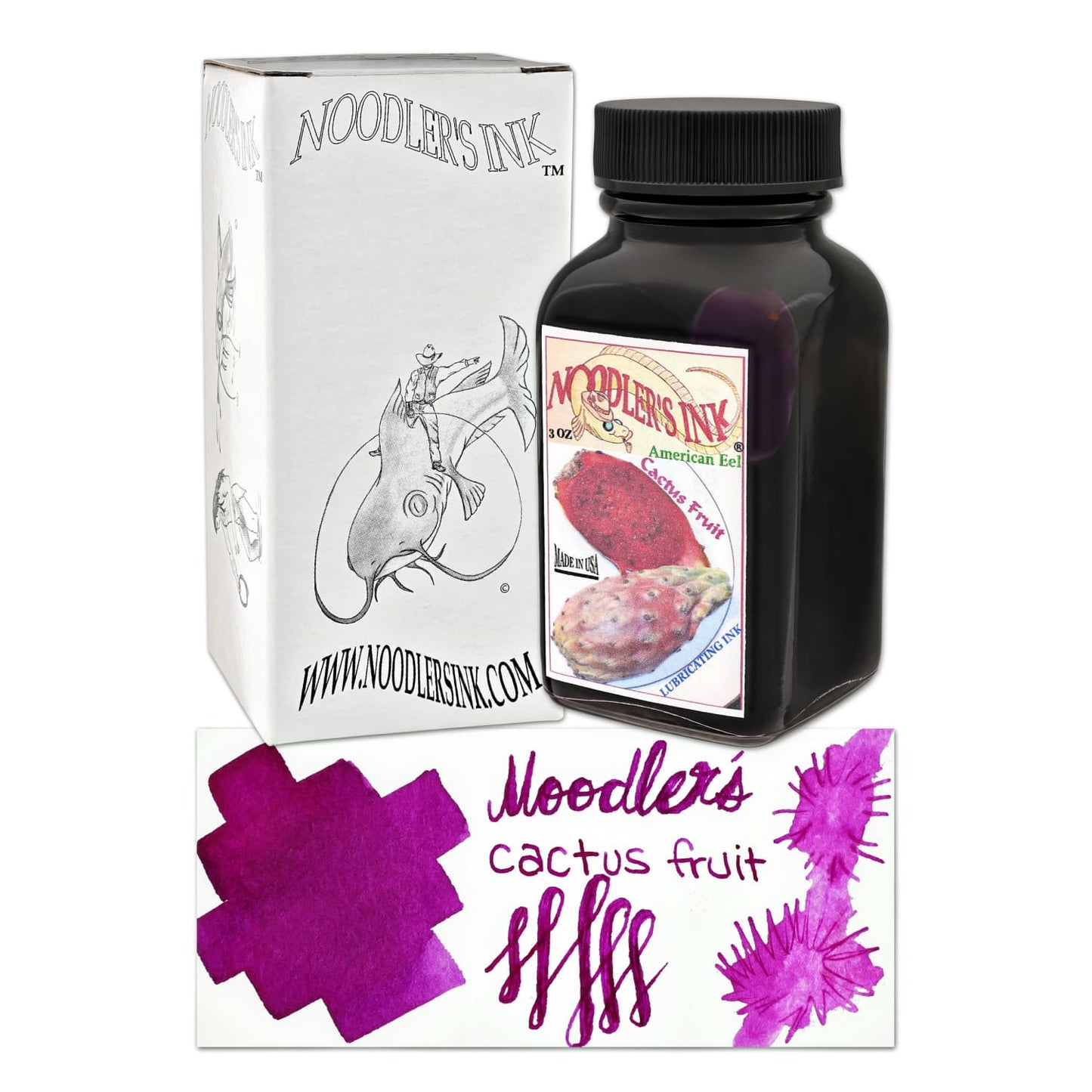 Noodler’s Bottled Ink in Cactus Fruit Eel - 3oz Bottled Ink