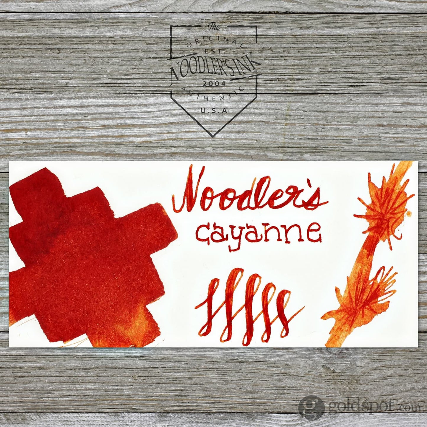 Noodler’s Bottled Ink in Cayenne - 3oz Bottled Ink