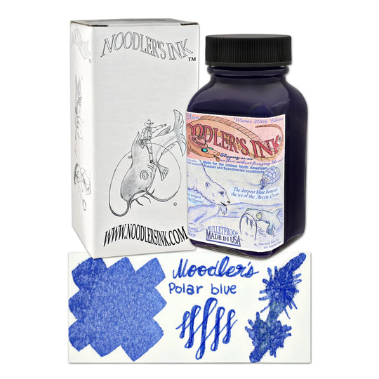 Noodler's Eternal Polar Blue Fountain Pen Ink