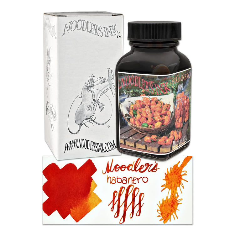 Noodler’s Bottled Ink in Habanero - 3oz Bottled Ink
