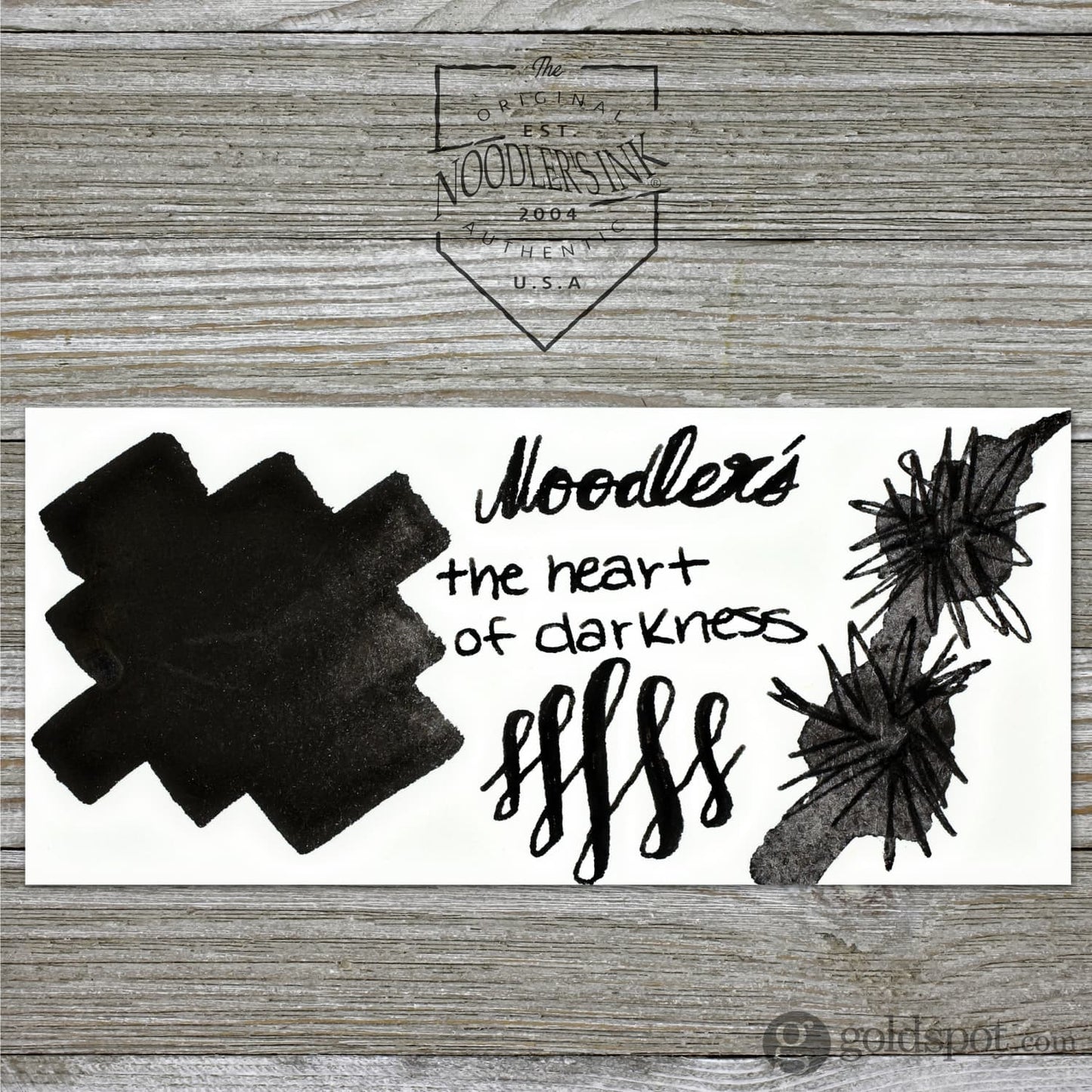 Noodler’s Bottled Ink in Heart of Darkness - 4.5oz Bottled Ink