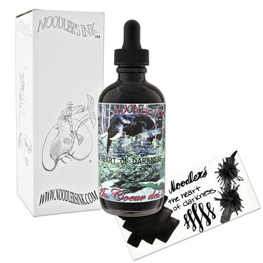 Noodler's Heart of Darkness Fountain Pen Ink - 4.5oz