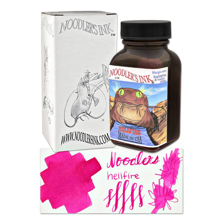 Noodler’s Bottled Ink in Hellfire - 3oz Bottled Ink