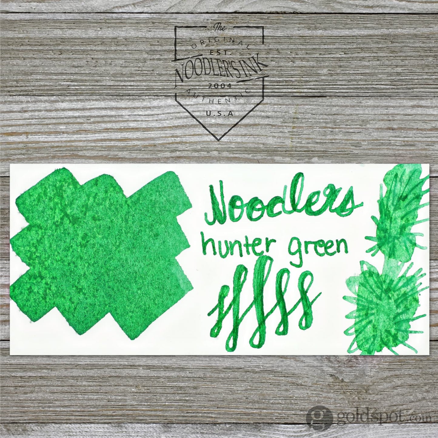 Noodler’s Eternal Bottled Ink in Hunter Green - 1oz Bottled Ink