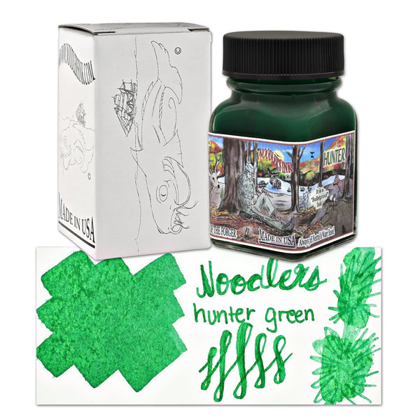 Noodler’s Eternal Bottled Ink in Hunter Green - 1oz Bottled Ink
